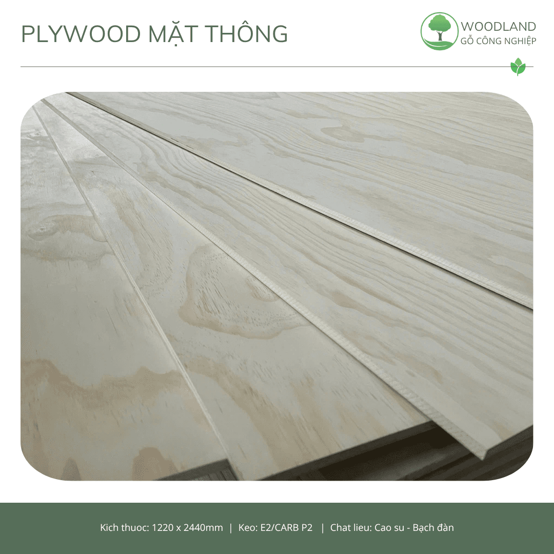 Plywood Mặt Thông
