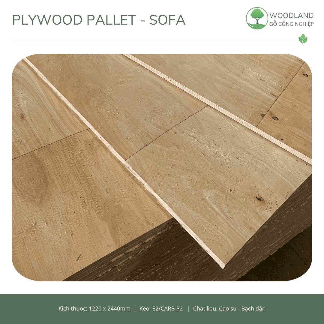 Plywood Pallet (Sofa - Bao Bì)